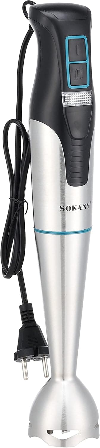 Sokany SK-758 Stainless Steel Hand Blender, 1200W, Silver