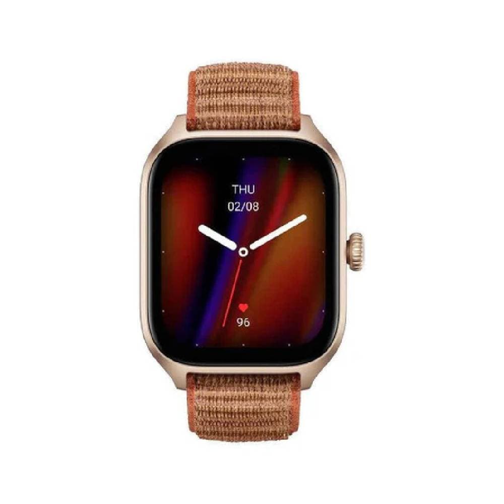 Amazfit GTS 4 Smartwatch, GPS, 1.75 Inch - Brown