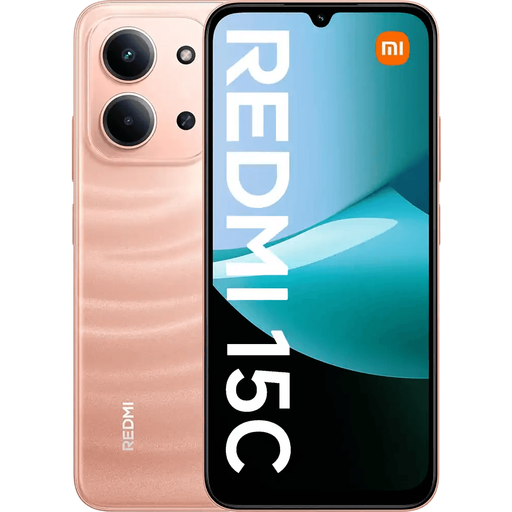 شاومي ريدمى 15C بشريحتين اتصال، 256 جيجابايت، 8 جيجا رام، شبكة الجيل الرابع - برتقالى