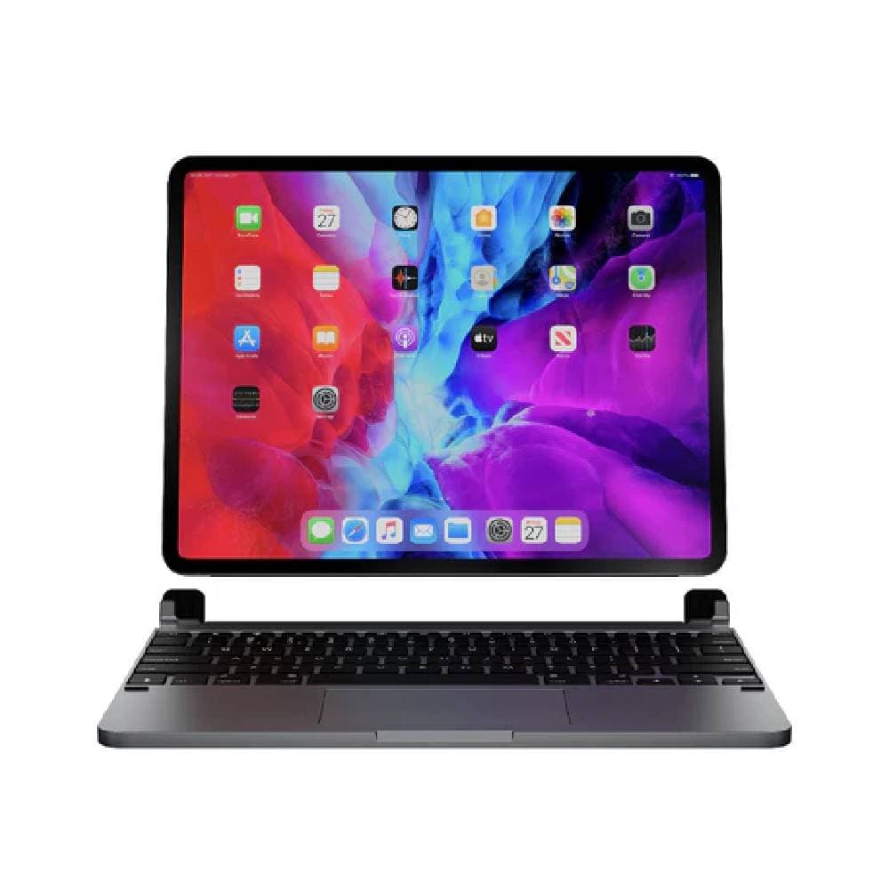 Brydge BRYTP6022, 12.9 Pro+ Wireless Keyboard For iPad Pro Trackpad and Magnetic Cover - Gray