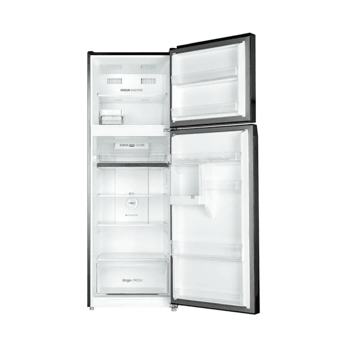 Toshiba Refrigerator, No Frost, 338 Liters, 2 Doors, Inverter, GR-RT468WE-PMN(57) - Silver