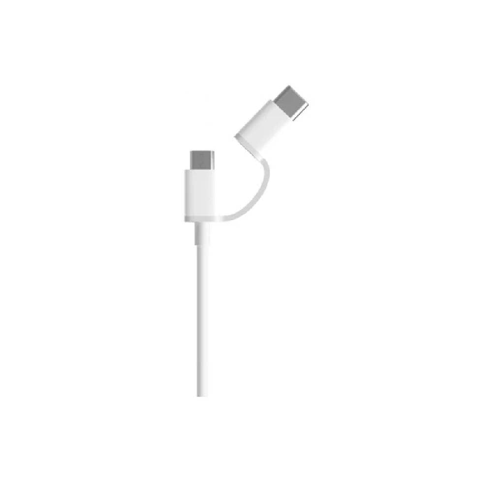 Xiaomi Mi 2-in-1 USB Cable 100cm (Micro USB - USB Type-C)-White
