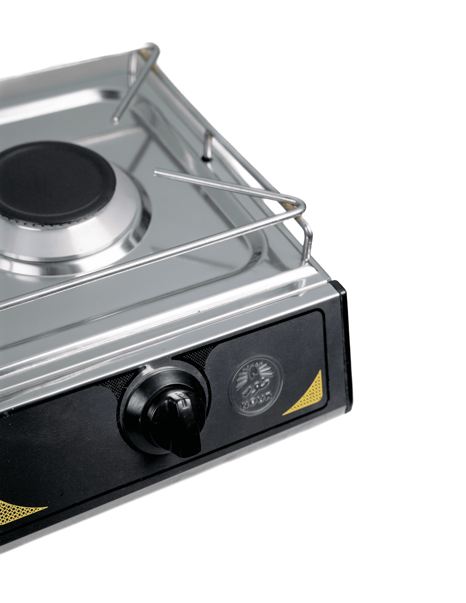 Nour Cooker, Stainless Steel, 1 Burner, 35x35 - Silver
