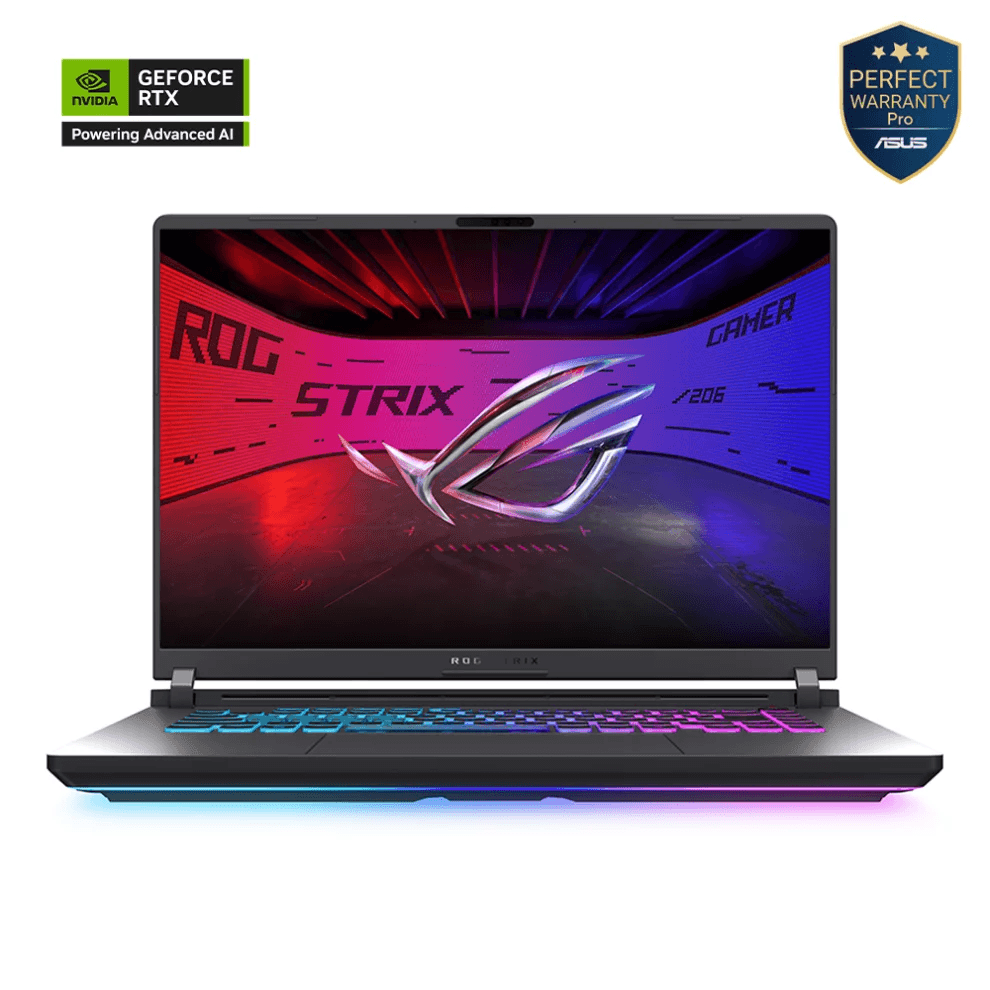 ASUS ROG Strix G16 G615LM-RV009W - GeForce RTX 5060 8GB - Ultra 9 275HX - 16GB - 1TB SSD - 16 FHD 165Hz - Win11