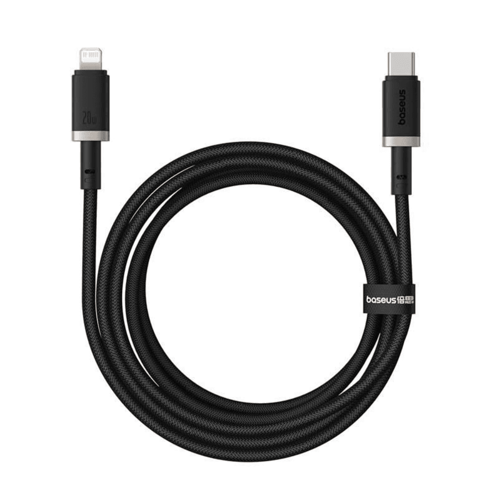 Baseus Cable Type-C To Lightning 20W 2M – Black Gold