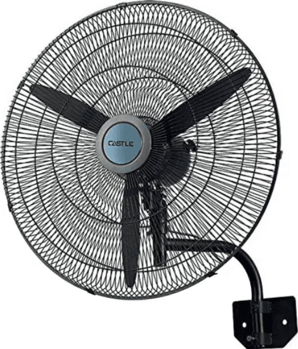Castle Wall Fan, 26 Inch, FAW5026N - Black