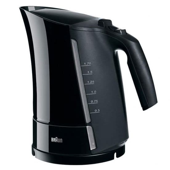 غلاية مياه براون، MultiQuick 3 قوة 2200 واط 1.7 لتر - أسود - WK300