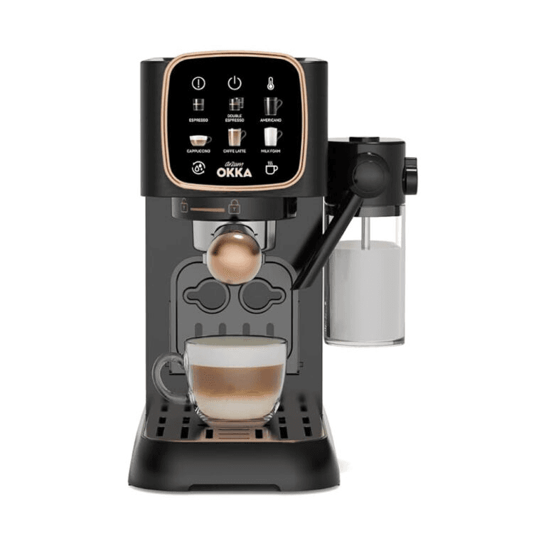 Arzum OKKA Solo M Semi Automatic Espresso Machine Black Copper – OK0032-04