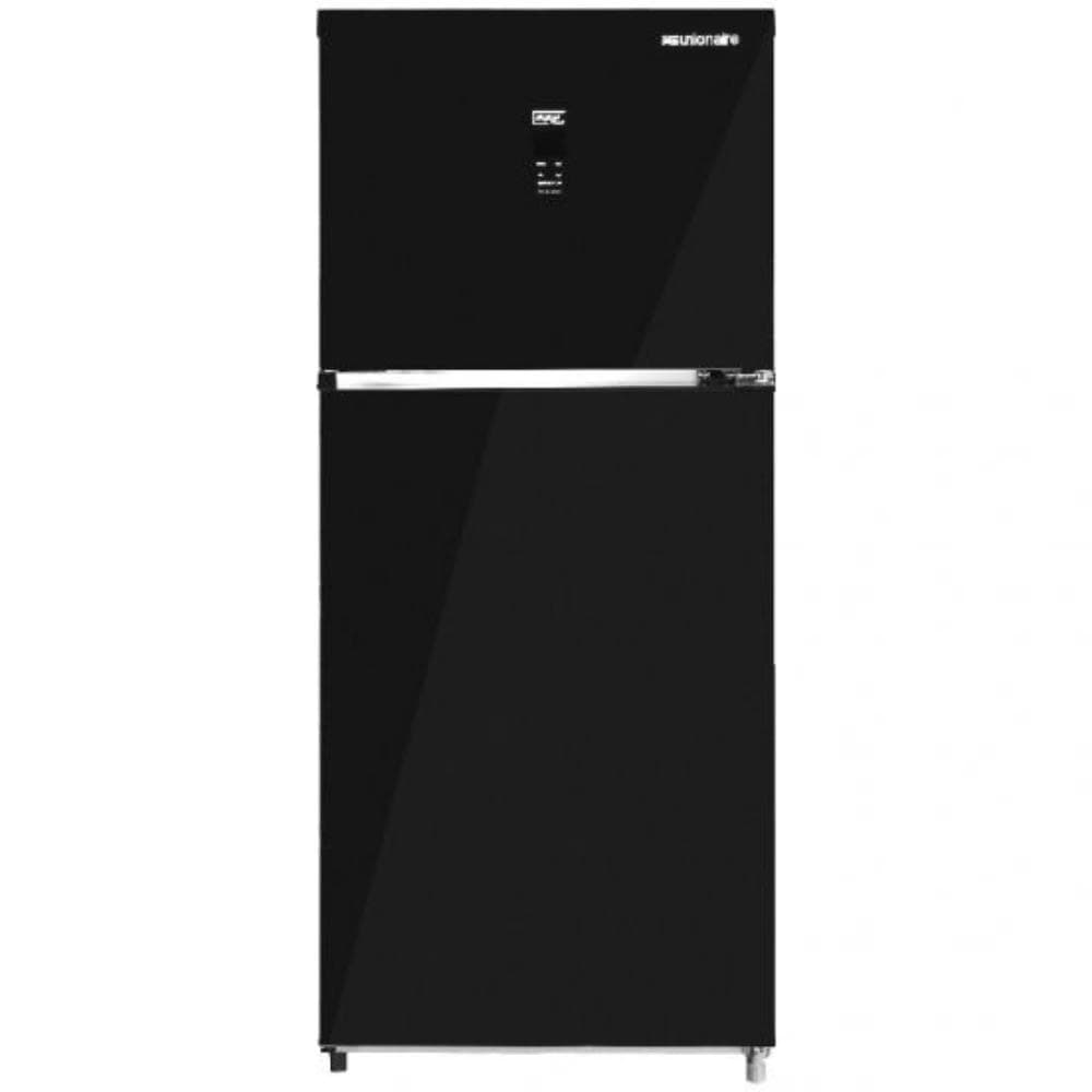 ثلاجة دجيتال يونيون إير نوفروست، 330 لتر، 2 باب، URN-400DLBG1A-DTH - أسود