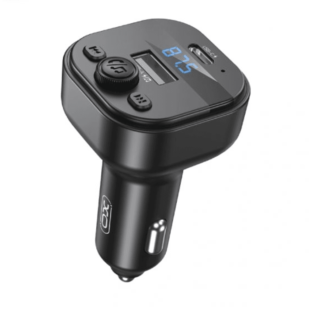 XO Smart Bluetooth Car Charger Type-C 3A BCC18 - Black
