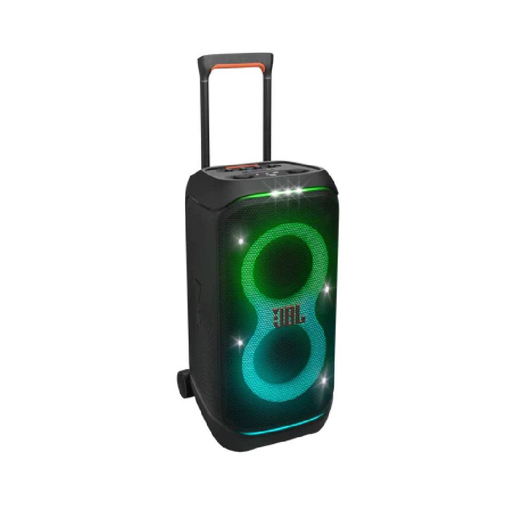JBL PartyBox Stage 320 Wireless Bluetooth Speaker, Waterproof, Up to 18 Hours, Black