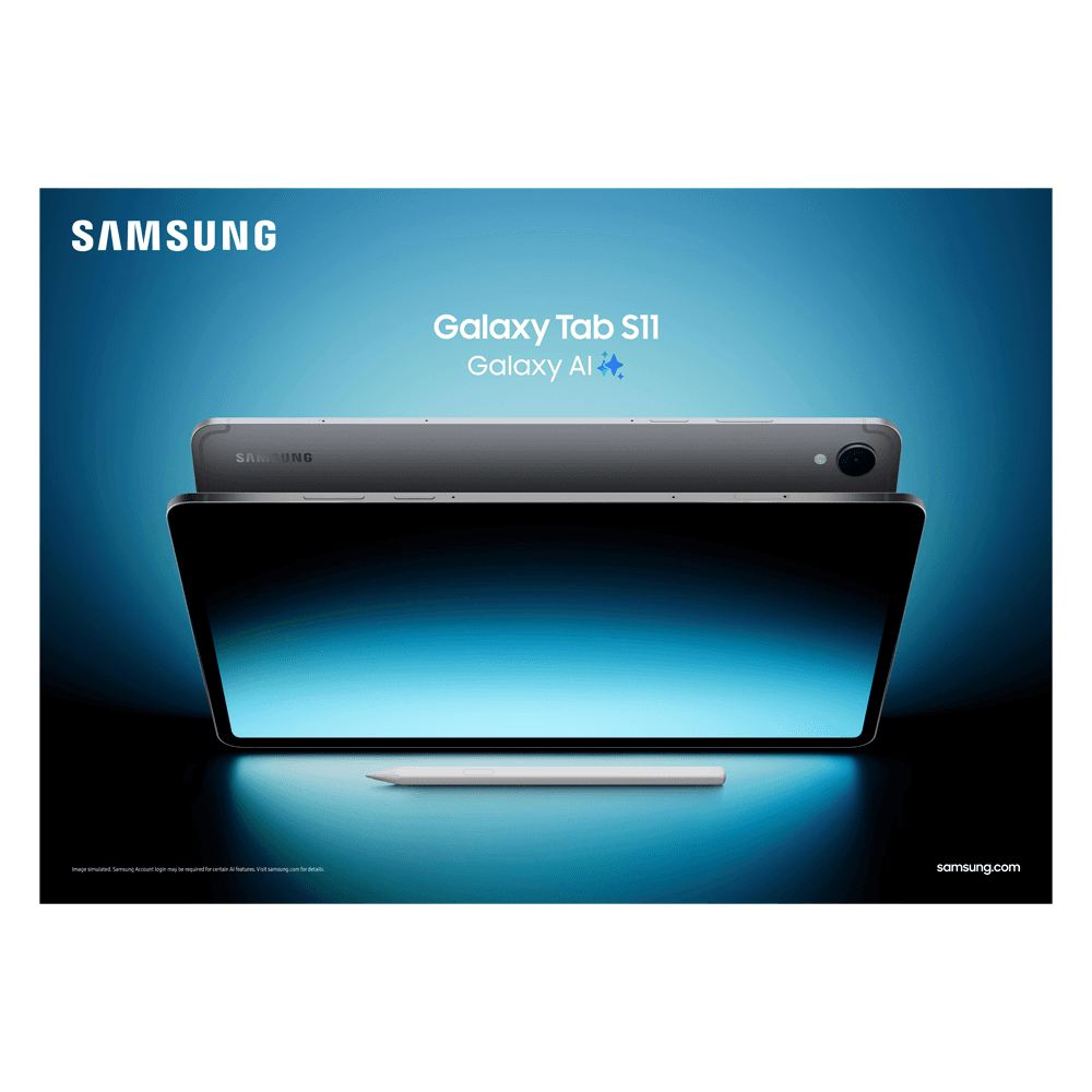 Samsung Galaxy Tab S11, 256GB, 12GB RAM, 5G - Gray