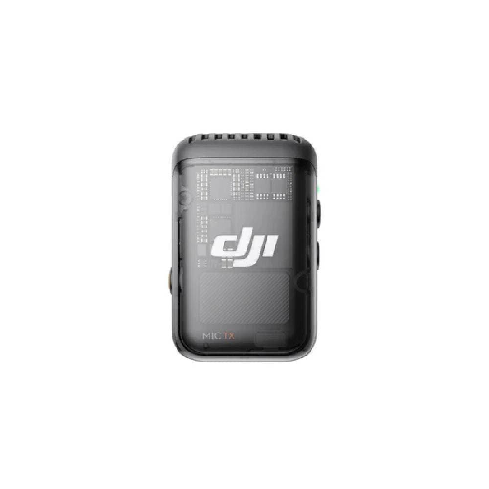 DJI MIC 2 (2 TX + 1 RX + Charging Case) Safety Track, Safeguard Your Audio, Easy to Use Wherever You Go - Black