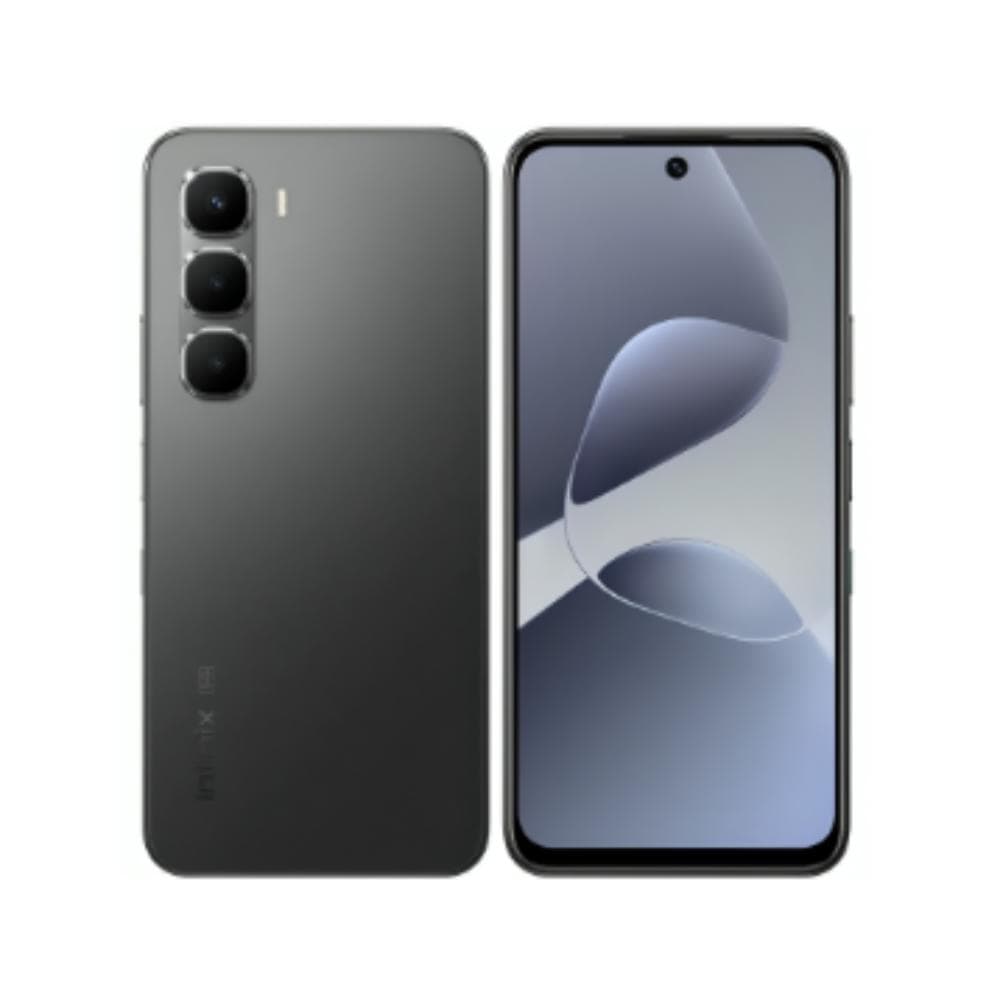 Infinix Hot 60 Pro, 256GB, 8GB RAM, Dual SIM, 4G - Sleek Black, with 2-year warranty With Gift Power Bank XP20