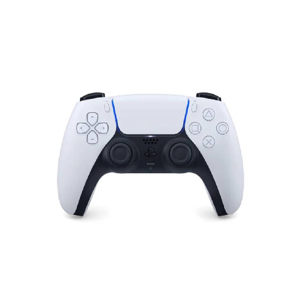 وحدة تحكم لاسلكية سوني دوال سينس لجهاز بلاي ستيشن 5 - أبيض