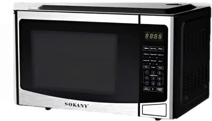 product-Sokany Countertop Microwave, 30 Liters, 1440W, Black - SK-441