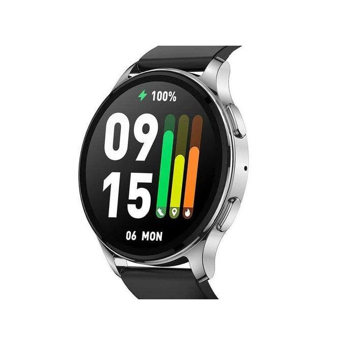 Amazfit POP 3R Smart Watch, 1.43 Inch - Silver
