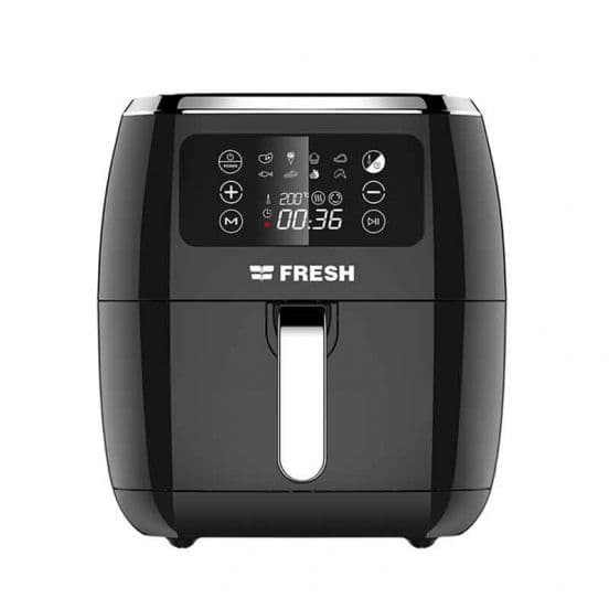 فريش | قلاية بدون زيت، ديجيتال، 5.5 لتر، 1800 وات - اسود، AFF1800B