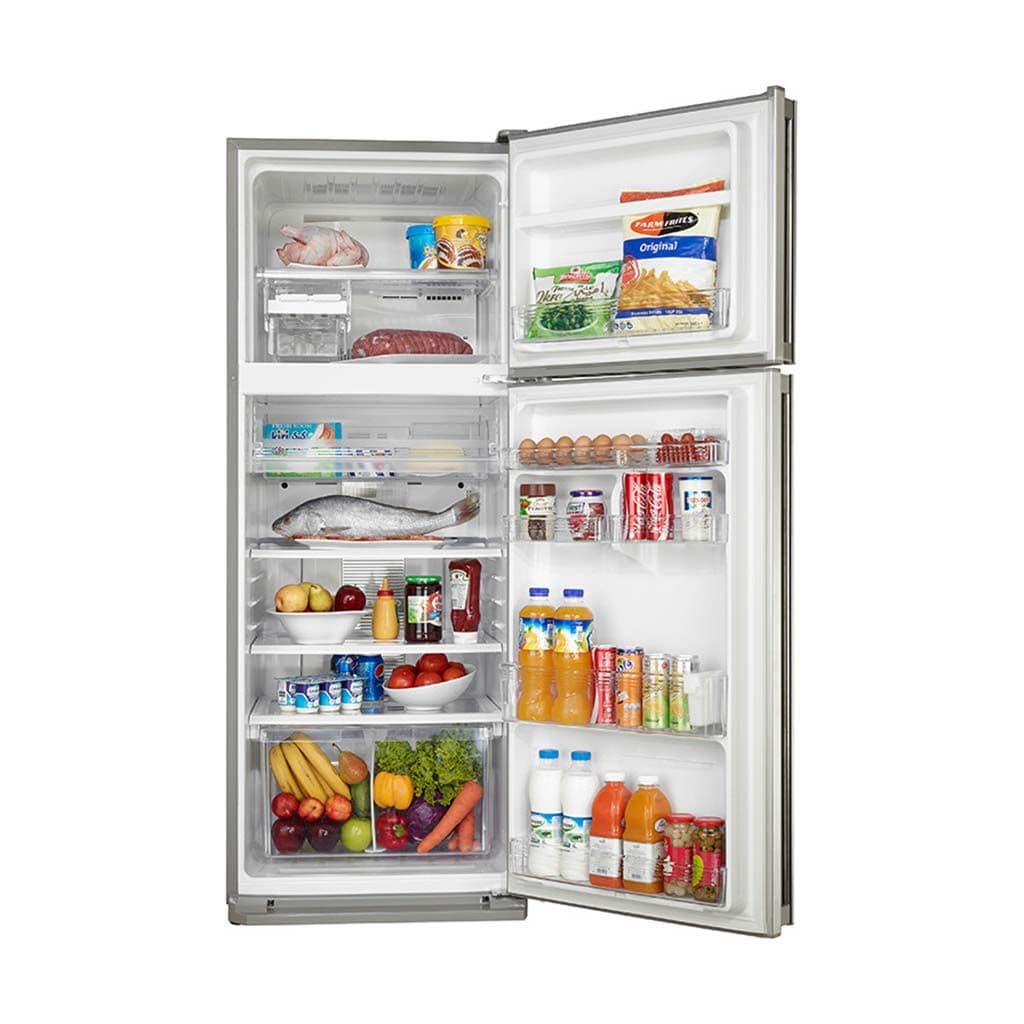 Sharp No Frost Refrigerator, 2 Doors, 396 Liters, SJ48CST - Silver