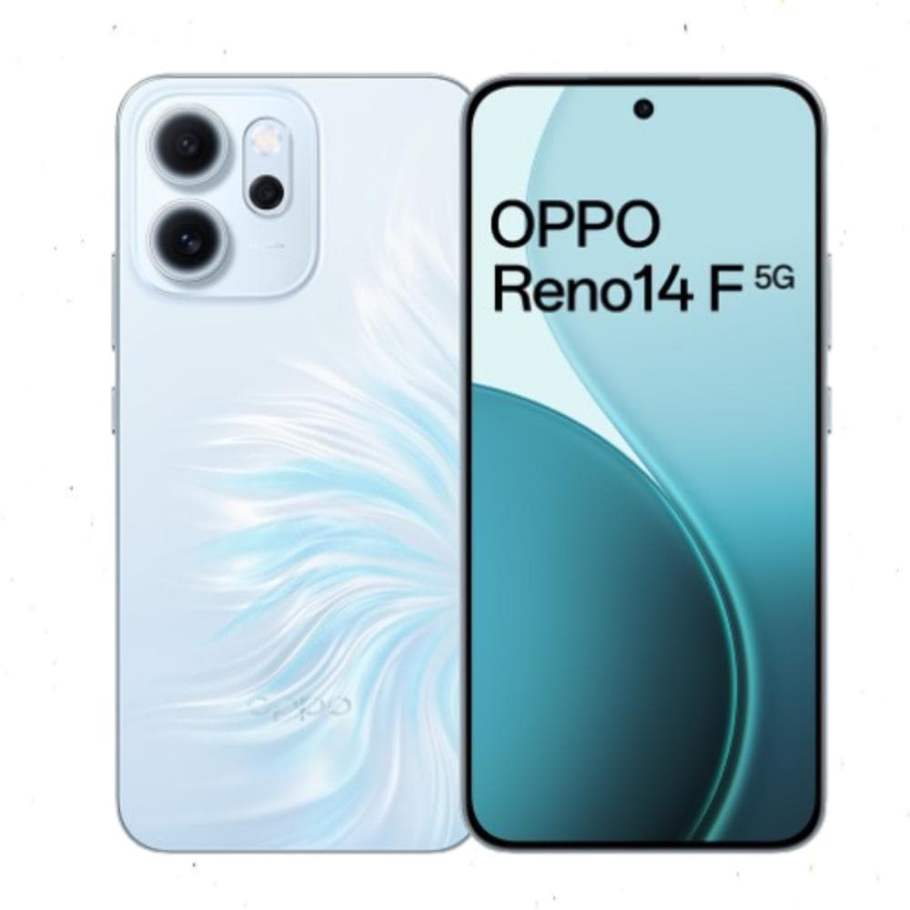 Oppo Reno 14F, 256 GB, 12 GB, 5G, Dual SIM - Blue, CPH2743/blu