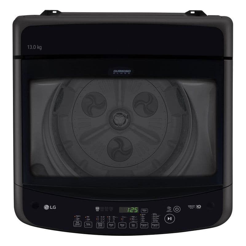 LG Top Loading Automatic Washing Machine, Inverter, 13 kg - Dark Grey, T1388NEHGB