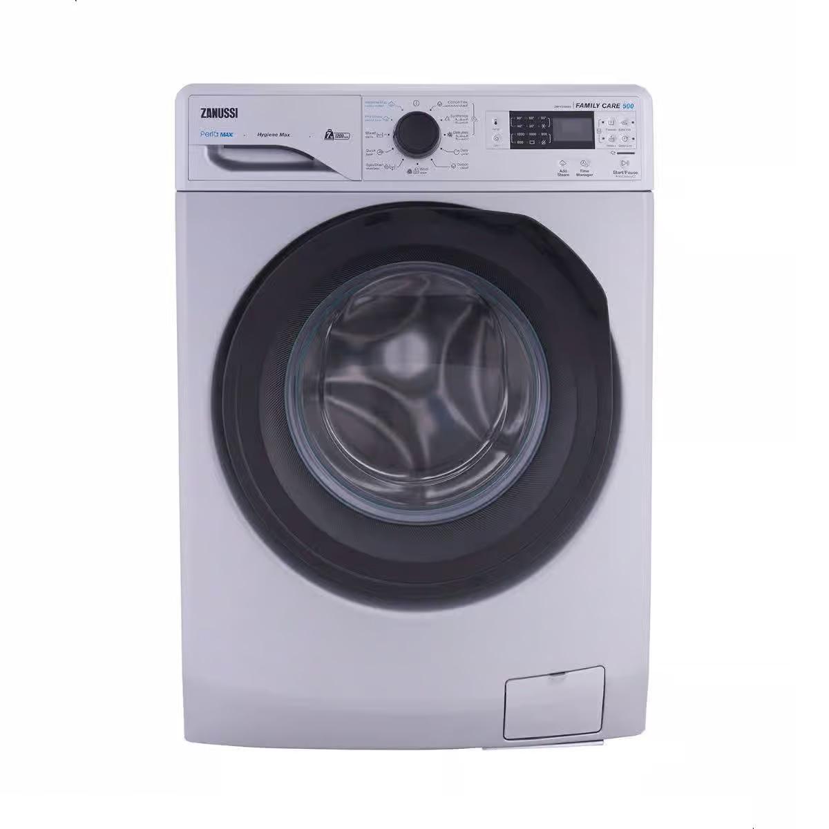 product-Zanussi | Perlamax Washing Machine, 7 kg, Silver - ZWF7240SB5