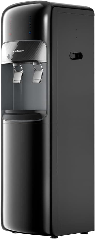 Koldair Water Dispenser Top-Load Freestanding, Two Taps Hot And Cold, Type A - Black