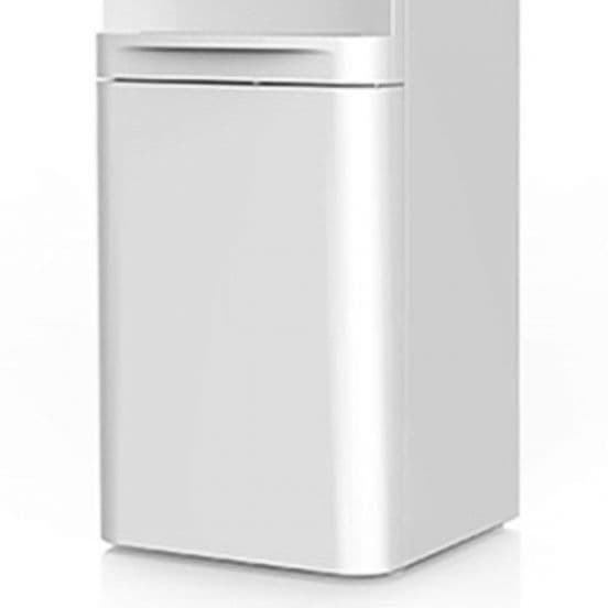 IDO Water Dispenser With Refrigerator, 3 Taps (Cold, Hot, Lukewarm), WD102NC-SV - Silver