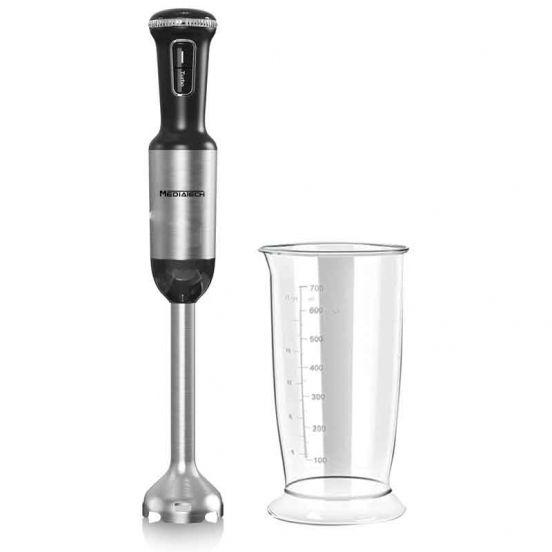 Media Tech Hand blender, 1200 Watt - Silver, MT-HB1200