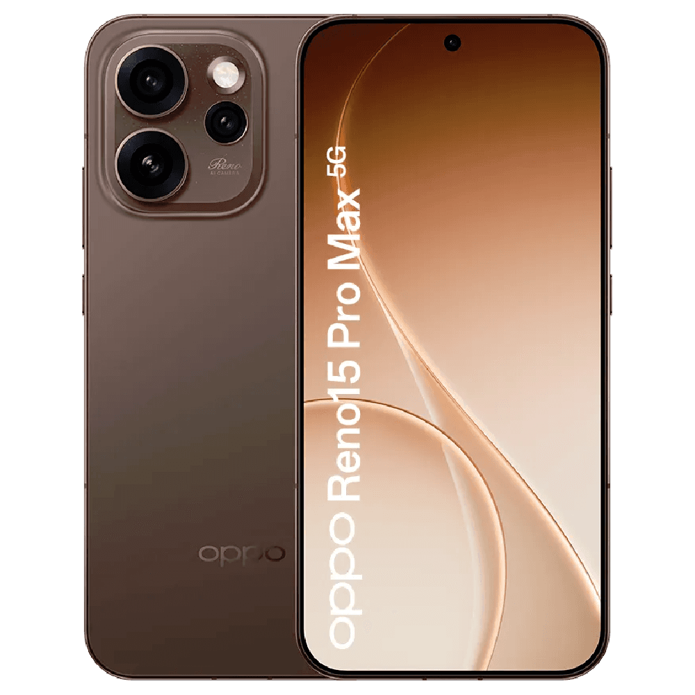 اوبو رينو 15 برو ماكس بشريحتين اتصال، 512 جيجابايت، 12 جيجا رام، شبكة الجيل الخامس - بني