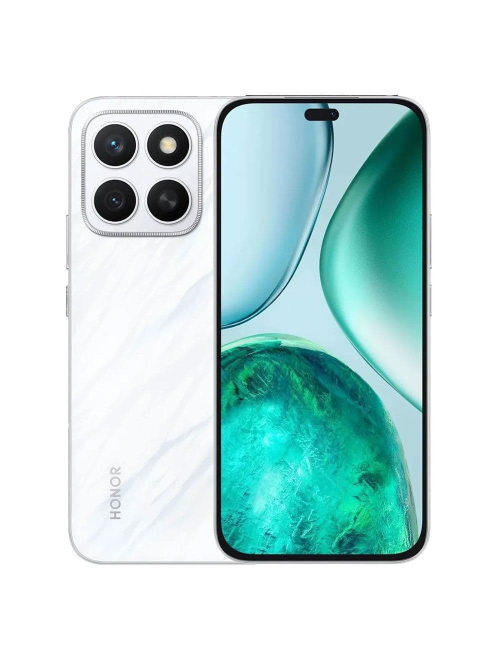 Honor X8C, 256GB, 8GB RAM, Dual SIM ,4G , Moonlight White , With 1 year warranty