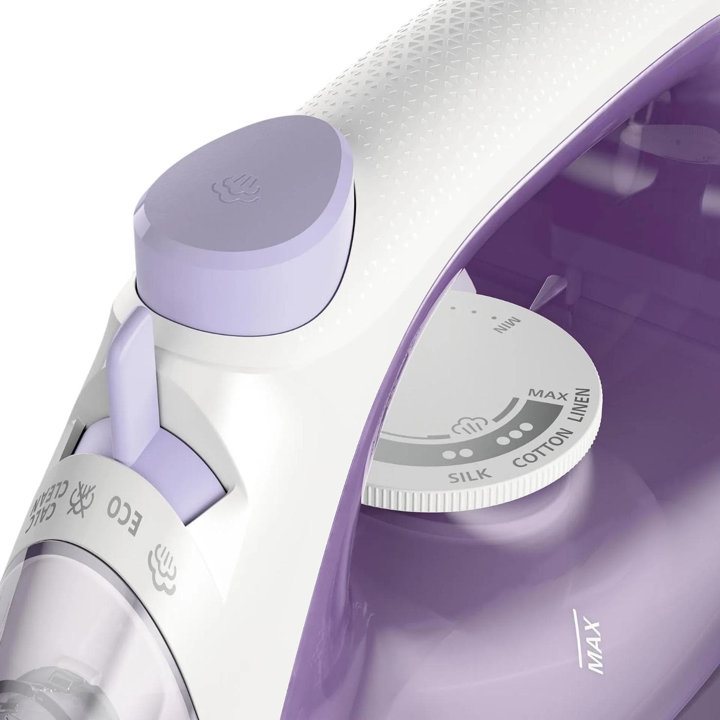 Philips 1000 Series Steam Iron, 1800 Watt, 250 ml, Purple White - DST1020/30