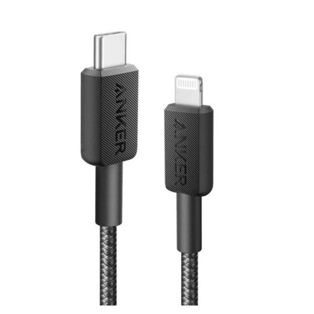 كابل أنكر 322 من النوع سي إلى لايتنينج A81B5H11 - 0.9 متر - أسود