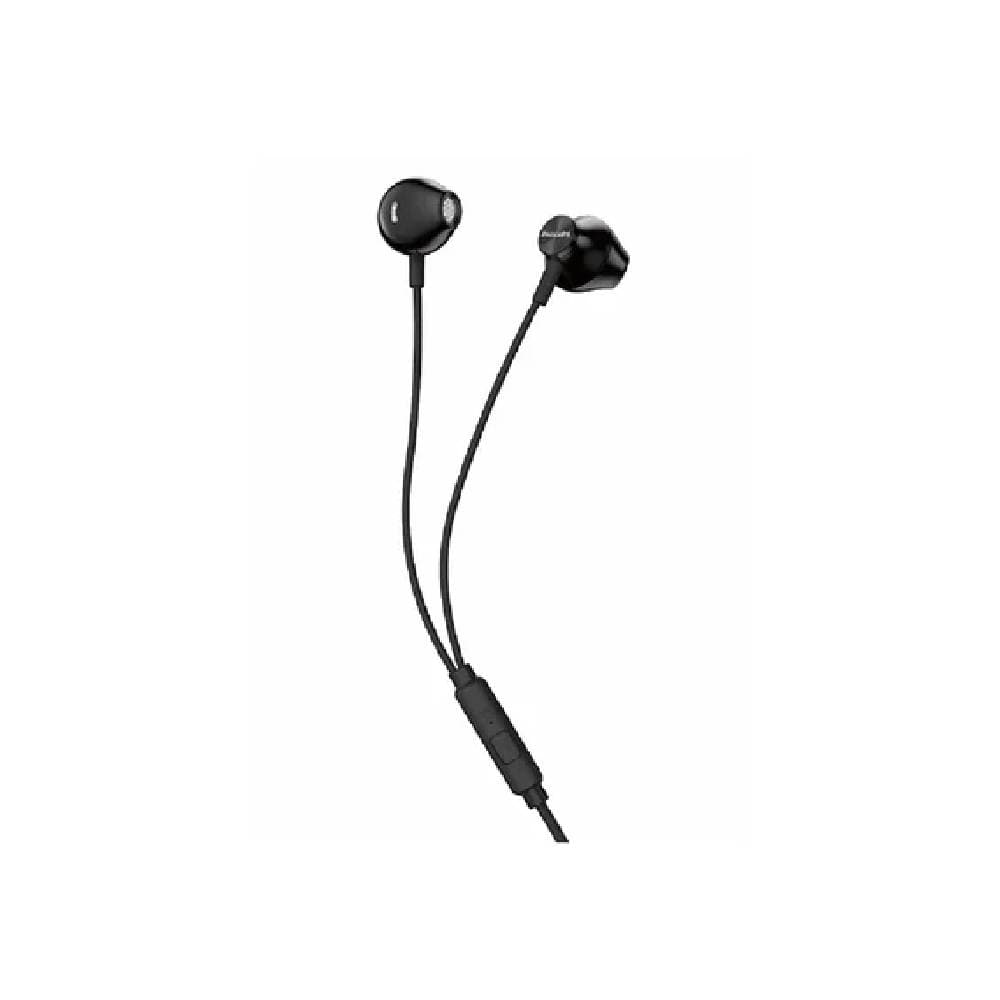 Philips TAUE101BK/00 Wired Earphone With Mic 3.5mm Audio Jack - Black
