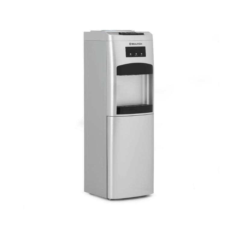 White Point Water Cooler, 3 Taps, with Refrigerator, WPWD1316FSL - Silver