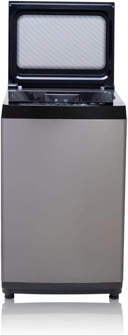 Toshiba Top Load Washing Machine, 8 KG, Silver- AW-J800AUPEG