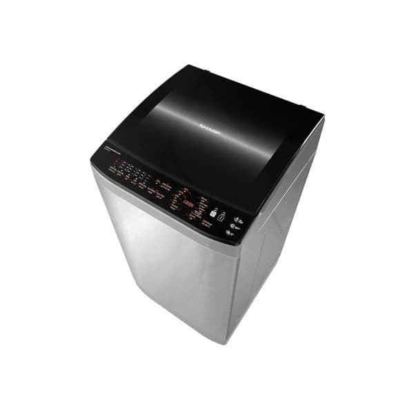 Sharp Fully Automatic Washing Machine, 11 kg, Silver, Pump - ES-TN11GSLP
