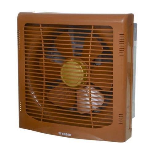 شفاط حائط فريش اتجاهين، 25 سم - بني