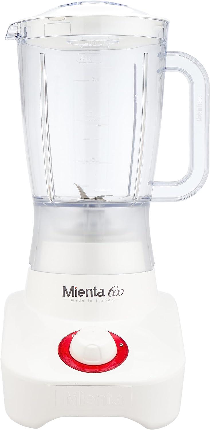 product-Mienta | Blender, 600 Watt, 1.5 Liter - White, BL1221A