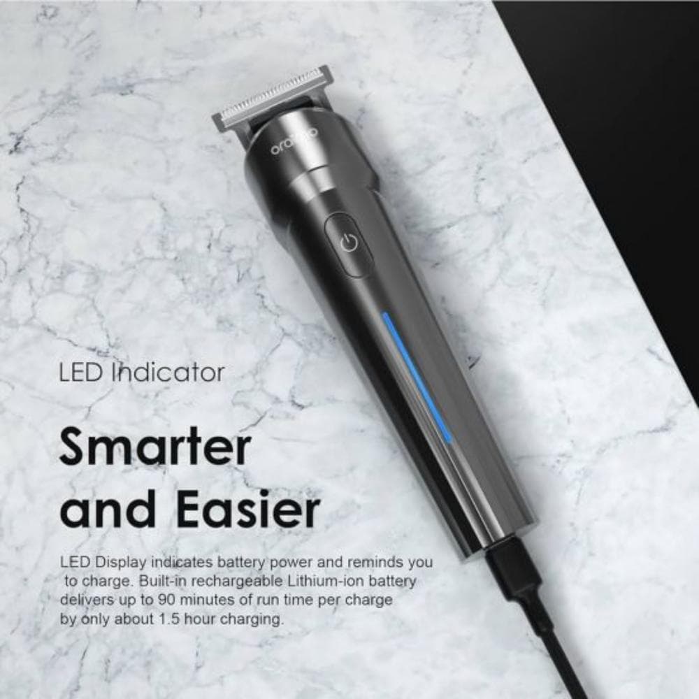 Oraimo Trimmer Powerful & Durable Motor, OPC-TR10 - Black