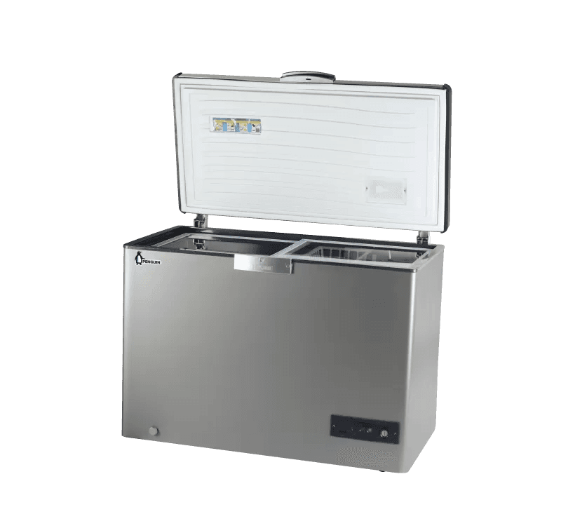 فريزر أفقي بنجوين، دي فروست، 330 لتر - فضى، ES390-L