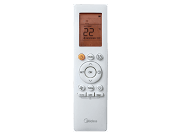 Midea Eco Master Split Air Conditioner With Inverter Technology, Cooling & Heating, 3 HP, White - M1SEFT-24HRDN8F-Q8