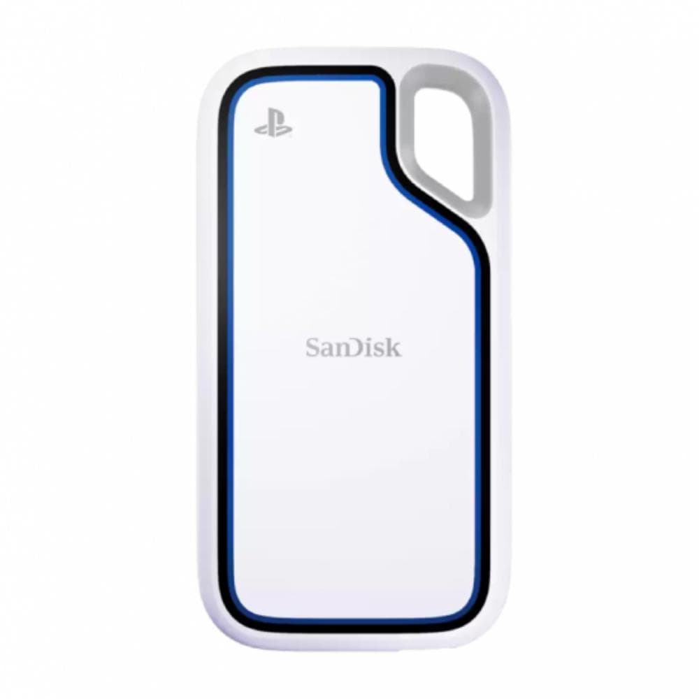 سانديسك إكستريم هارد ديسك SSD محمول لجهاز بلايستيشن 5 والكمبيوتر - سعة 2 تيرابايت