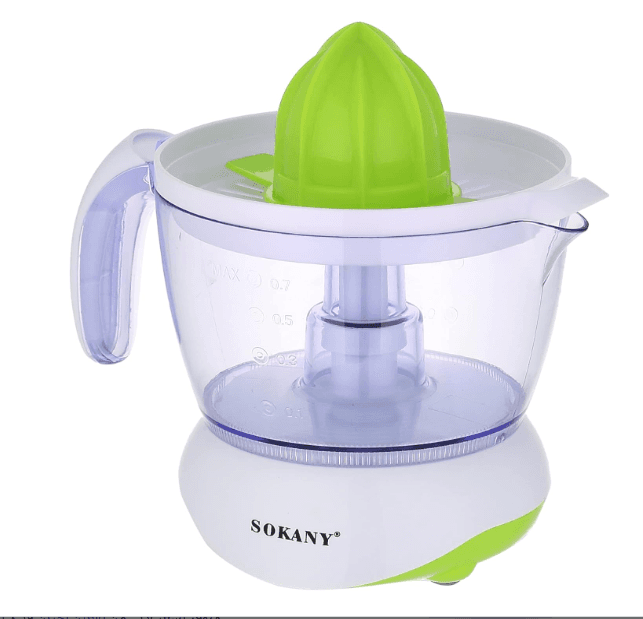 Sokany Electric Citrus Juicer, 45W, 0.7L - White