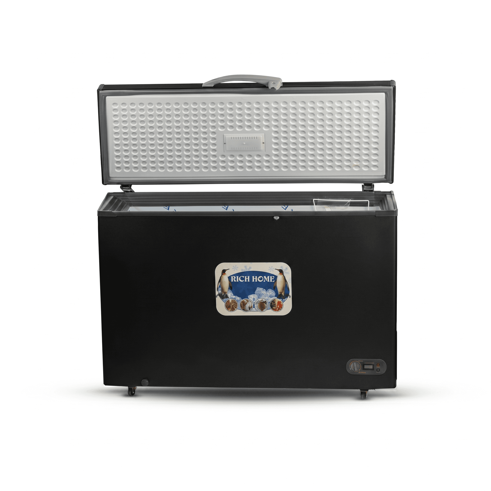 Rich Home | Chest Freezer, De Frost - Silver, RH-CFD 440ss