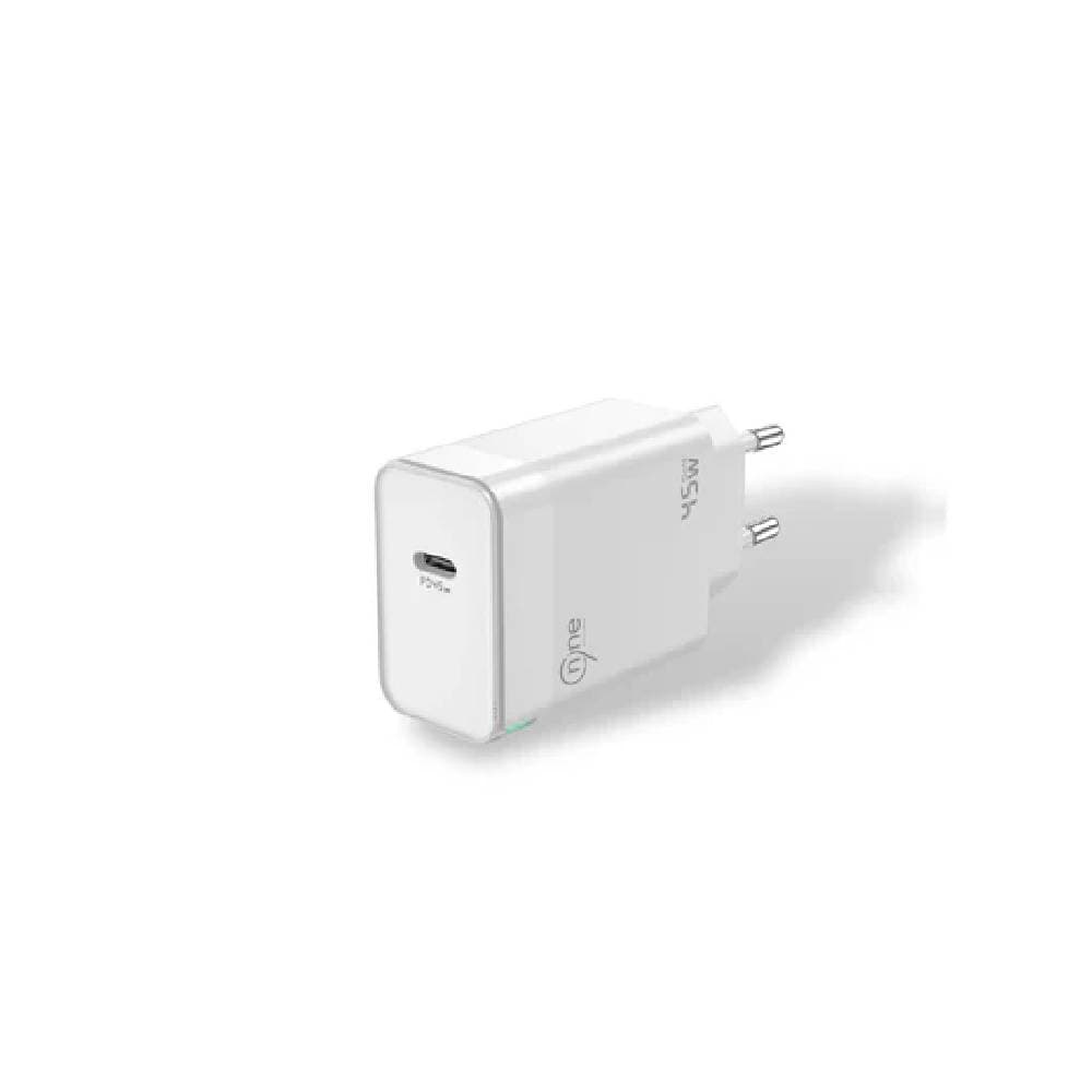 Nine Light Power Fast Charger 45W Gan - White