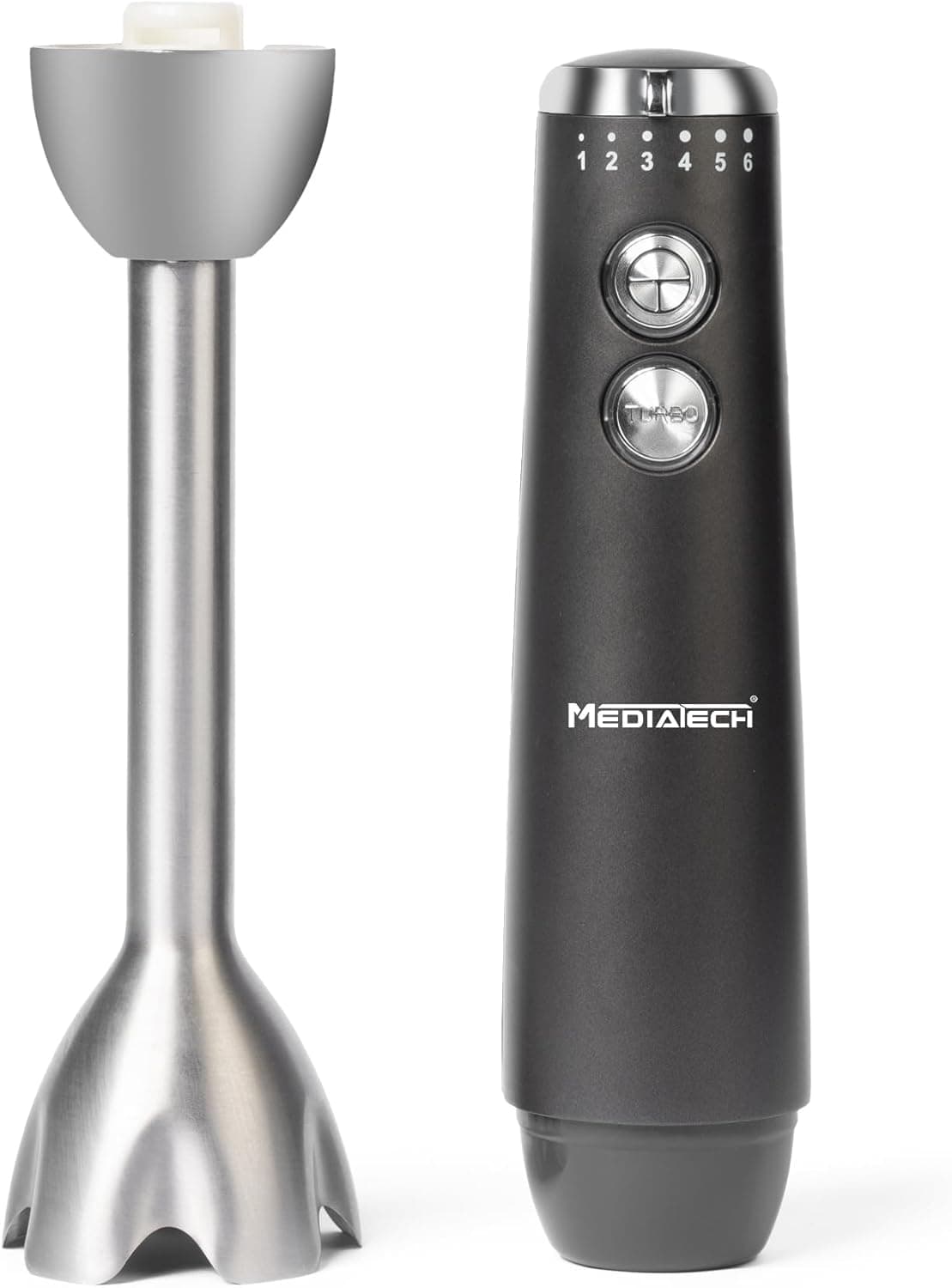 Media Tech Hand Blender, 1200 Watt, Copper Motor MT-HB300 - Black