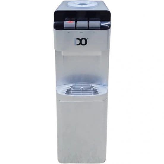 IDO Water Dispenser With Refrigerator, 3 Taps (Cold, Hot, Lukewarm), WD102NC-SV - Silver