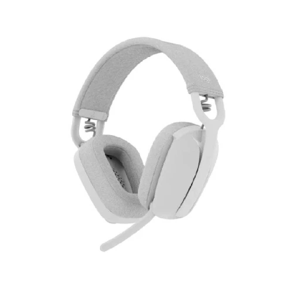 Logitech ZONE VIBE 100 Lightweight Wireless Headphones - White