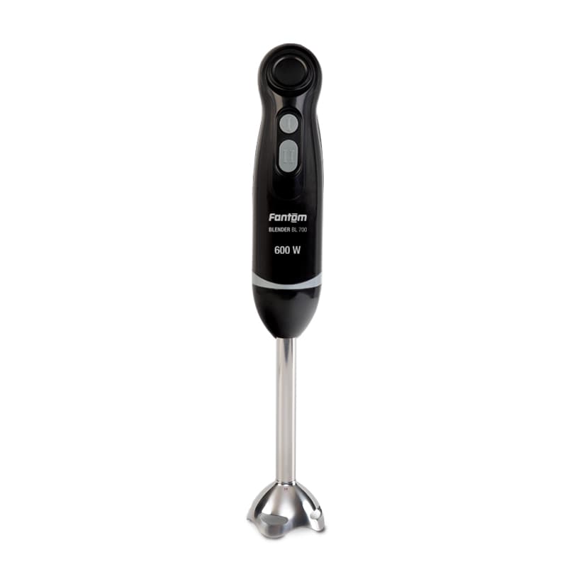 Hand Blender Fantom, 600 Watt, two speeds, stainless steel, BL 700 - Black